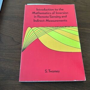 Intro to the Mathematics of Inversion in Remote Sensing & Indirect Measurements